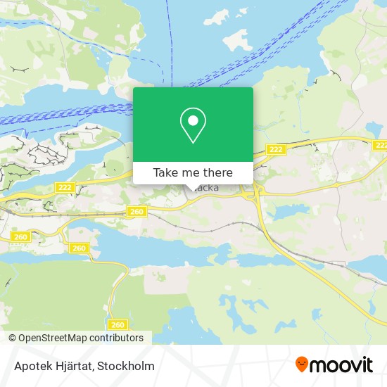 Apotek Hjärtat map