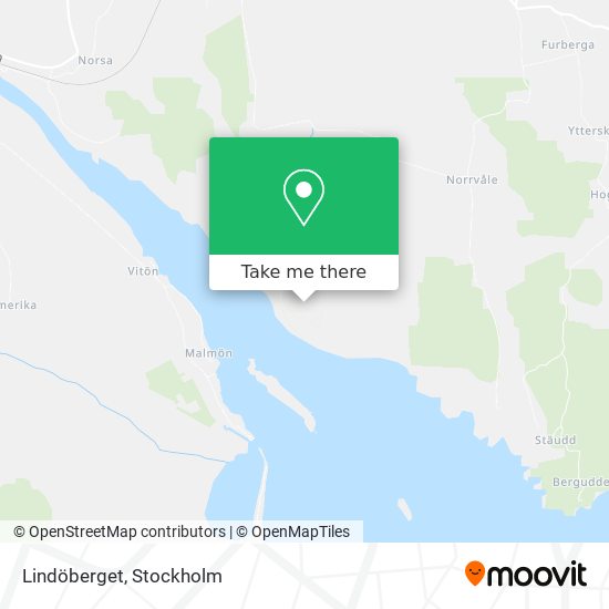 Lindöberget map