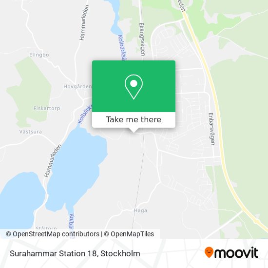 Surahammar Station 18 map