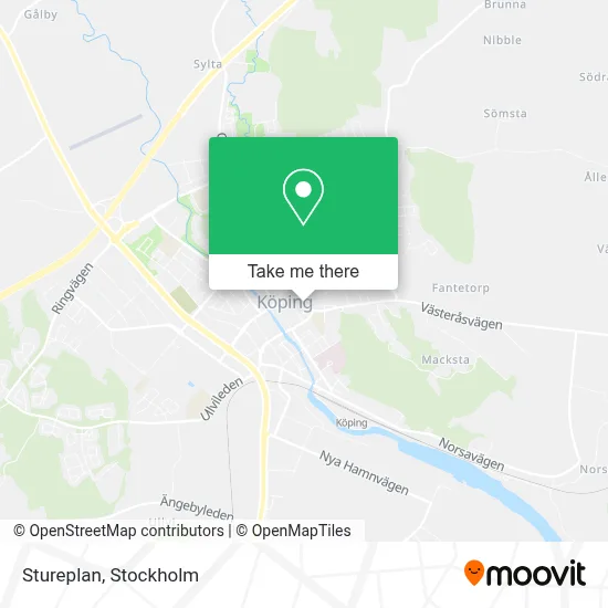 Stureplan map