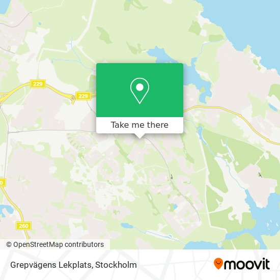 Grepvägens Lekplats map