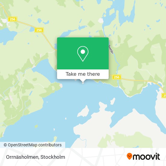 Orrnäsholmen map