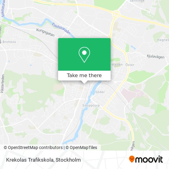 Krekolas Trafikskola map