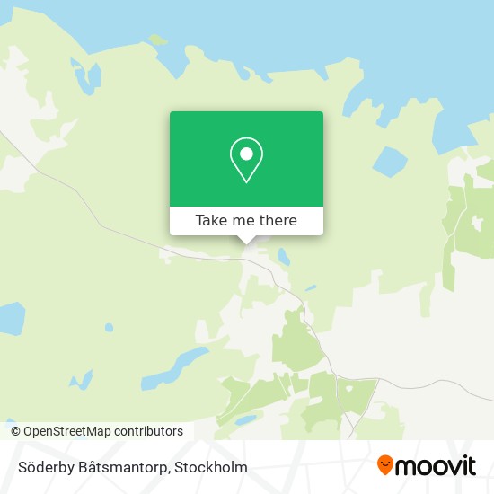 Söderby Båtsmantorp map