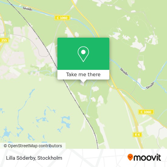 Lilla Söderby map