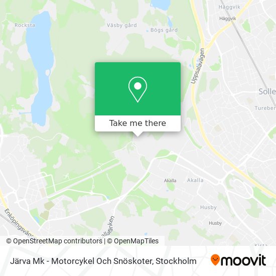 Järva Mk - Motorcykel Och Snöskoter map