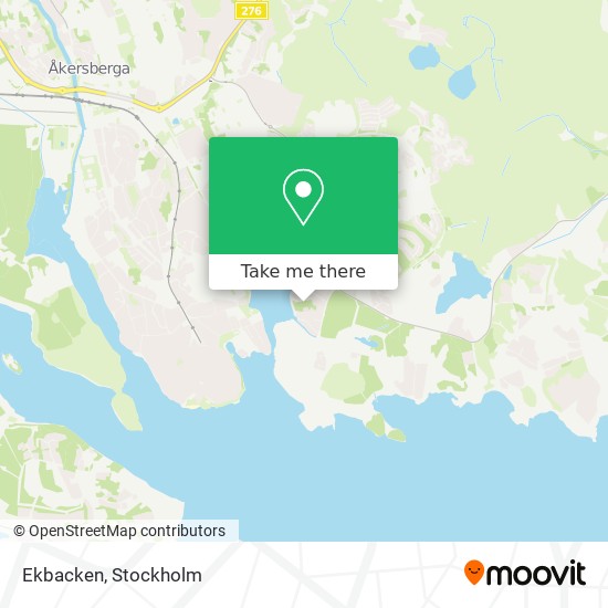 Ekbacken map