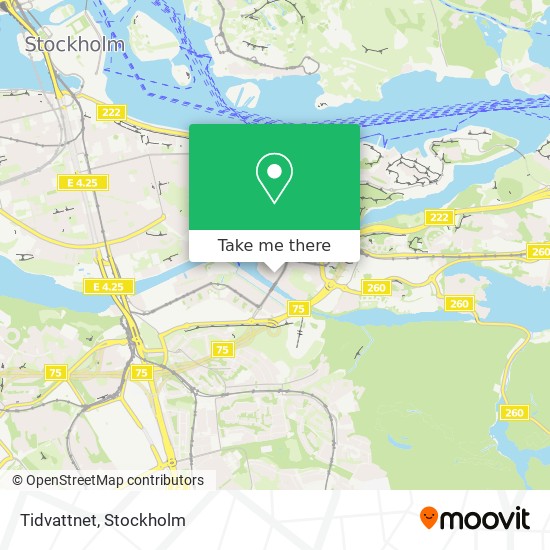 Tidvattnet map