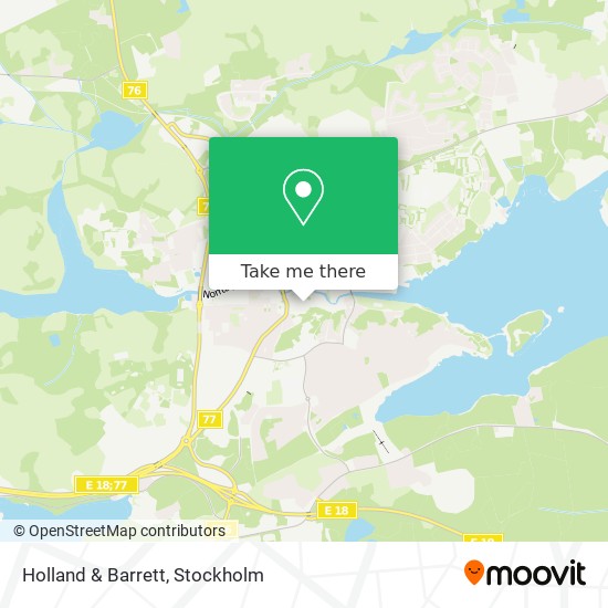 Holland & Barrett map