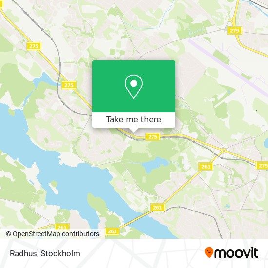 Radhus map