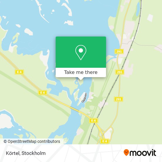 Körtel map