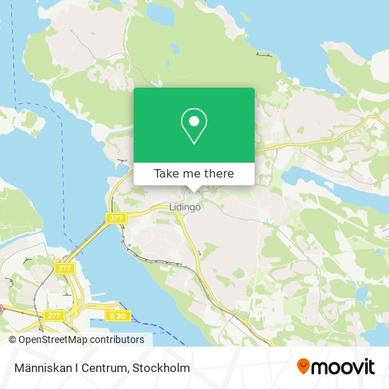 Människan I Centrum map