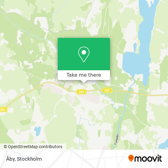 Åby map