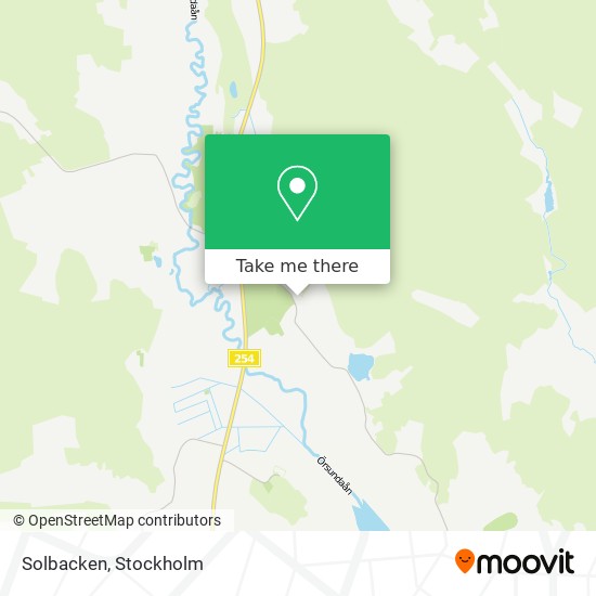 Solbacken map