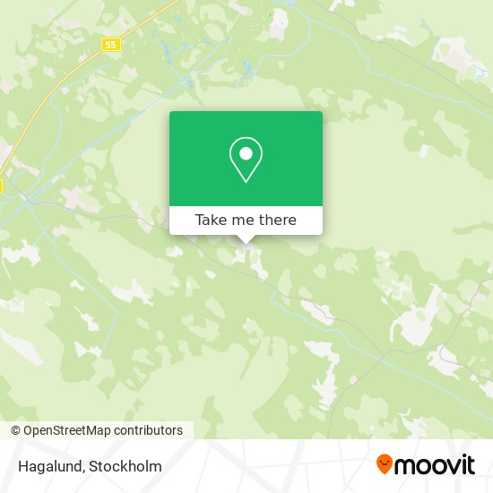 Hagalund map