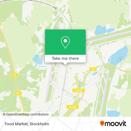 Food Market map