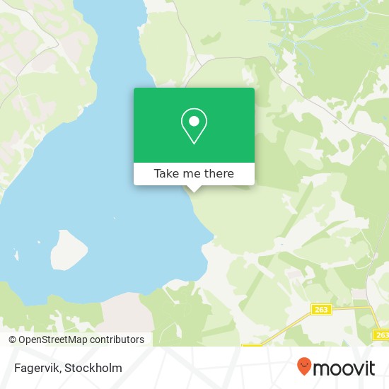 Fagervik map