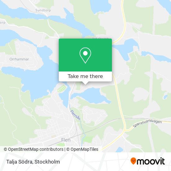 Talja Södra map