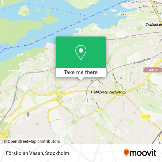 Förskolan Vasan map