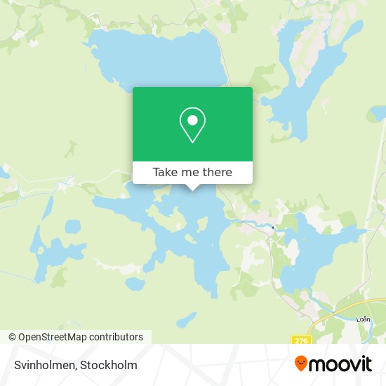 Svinholmen map