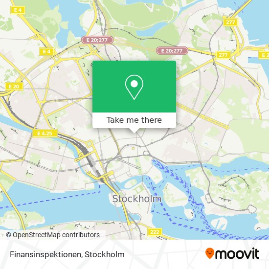 Finansinspektionen map