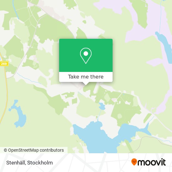 Stenhäll map