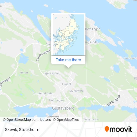 Skevik map