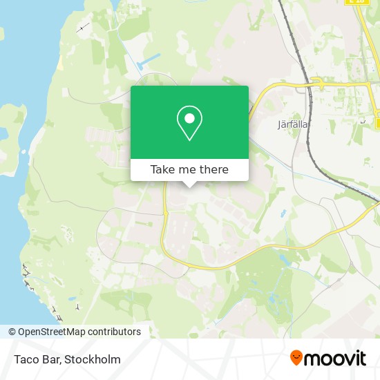 Taco Bar map