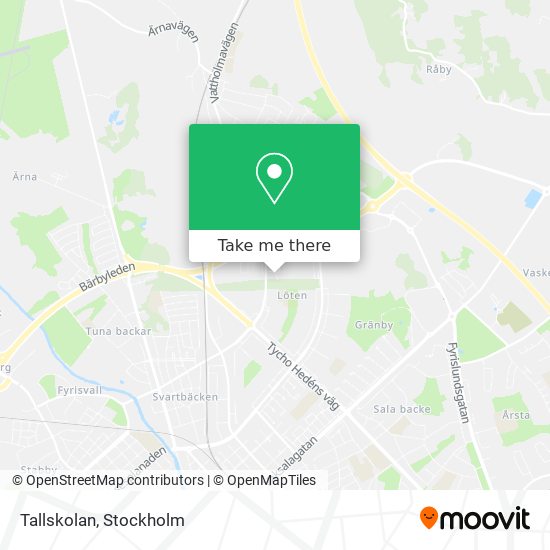 Tallskolan map