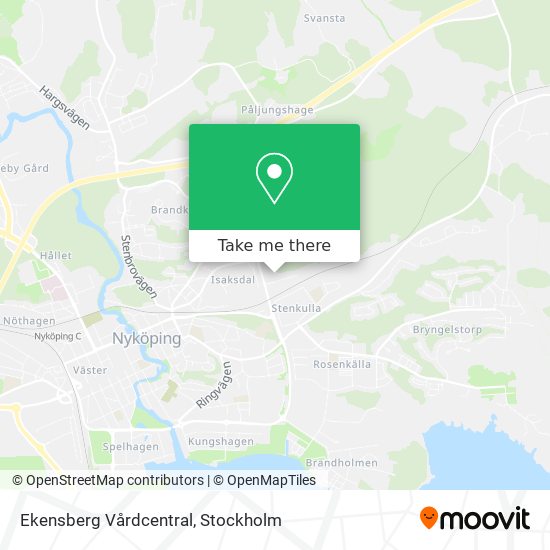 Ekensberg Vårdcentral map