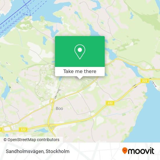 Sandholmsvägen map