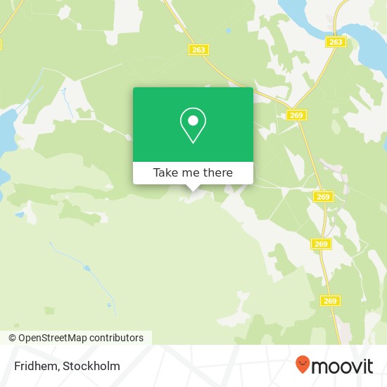 Fridhem map