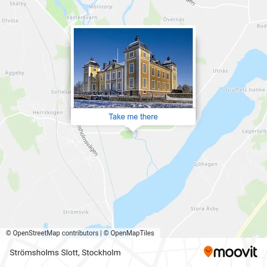 Strömsholms Slott map