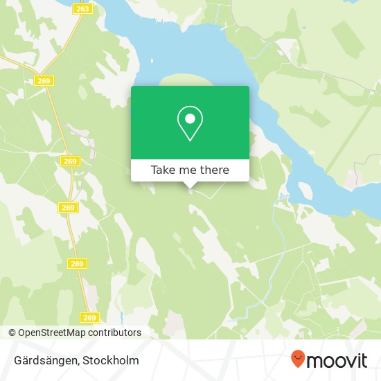 Gärdsängen map