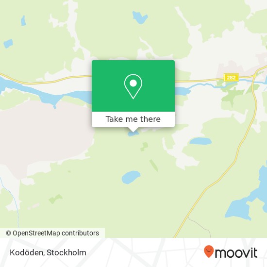 Kodöden map