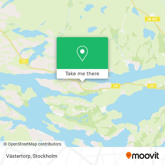 Västertorp map