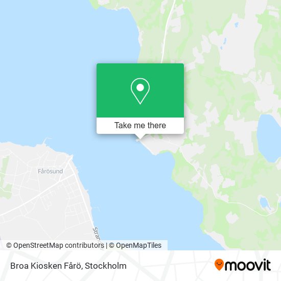 Broa Kiosken Fårö map