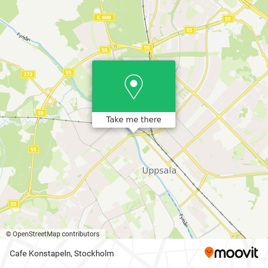 Cafe Konstapeln map