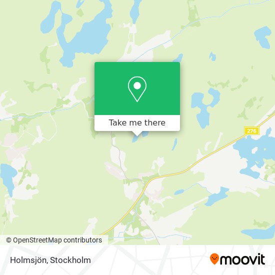 Holmsjön map