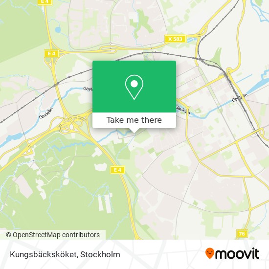 Kungsbäcksköket map