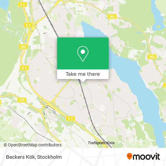 Beckers Kök map