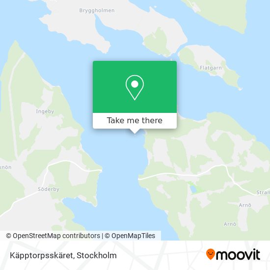 Käpptorpsskäret map