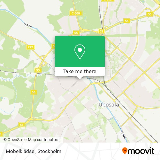 Möbelklädsel map