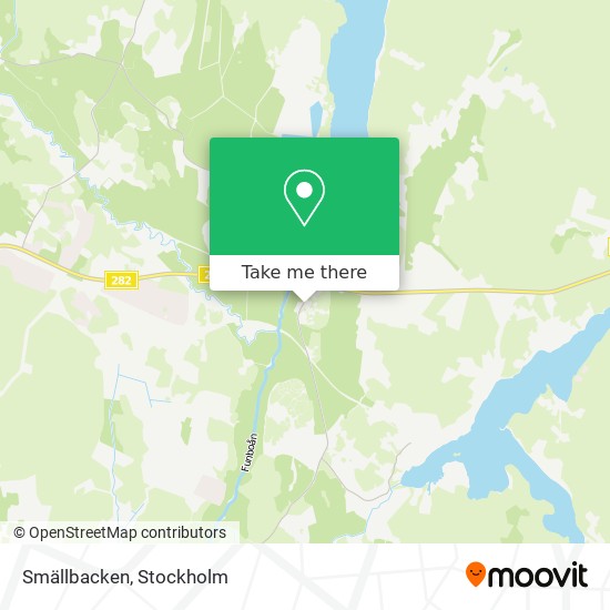 Smällbacken map