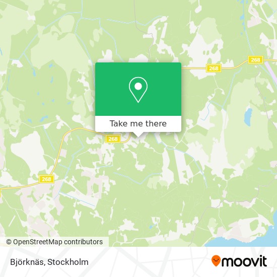 Björknäs map