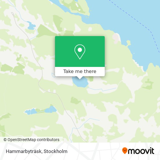 Hammarbyträsk map