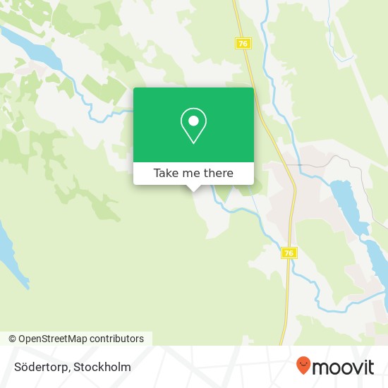 Södertorp map