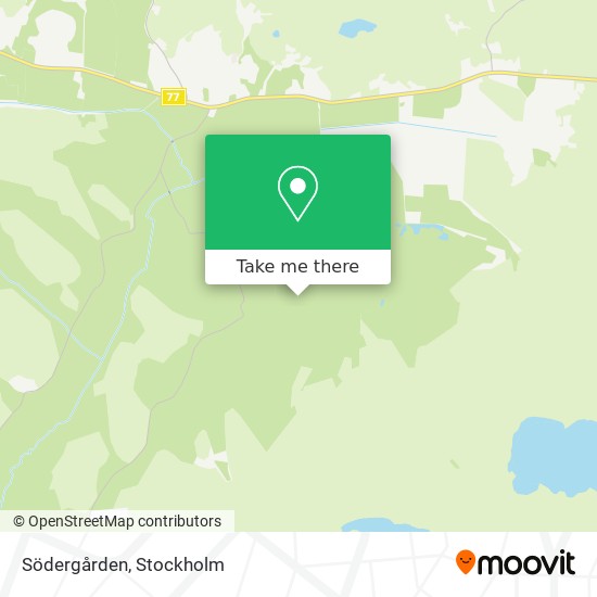 Södergården map