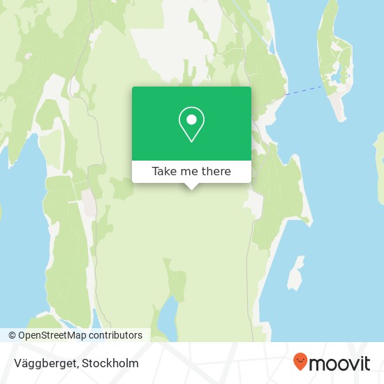 Väggberget map