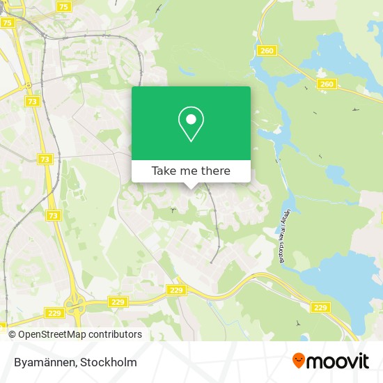 Byamännen map